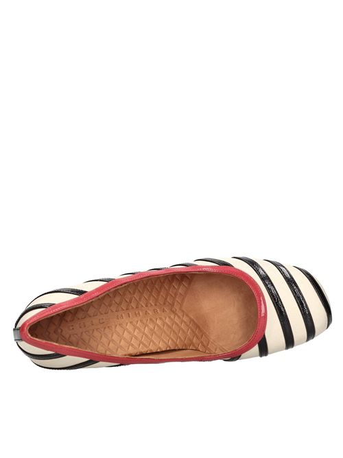 Leather pumps CHIE MIHARA | FANGA FOXLECHE-NERO-ROSSO